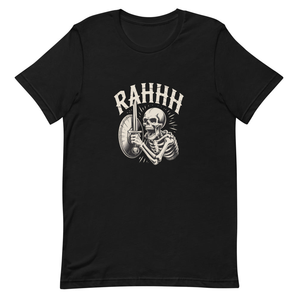 RAHHH Skeleton Tee mockup