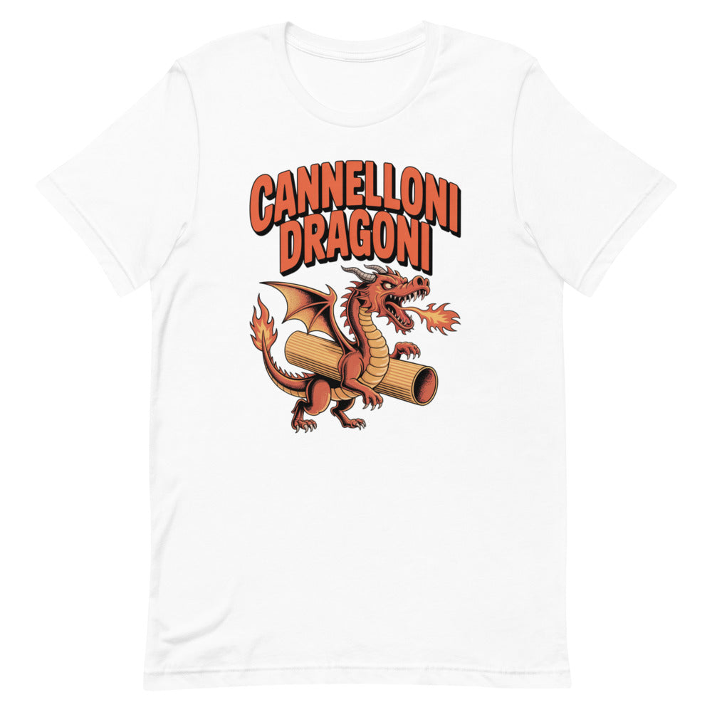 Cannelloni Dragoni Tee mockup