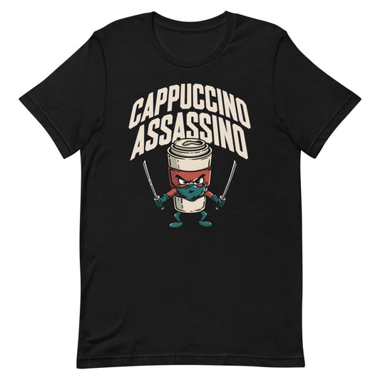 Cappuccino Assassino Tee mockup